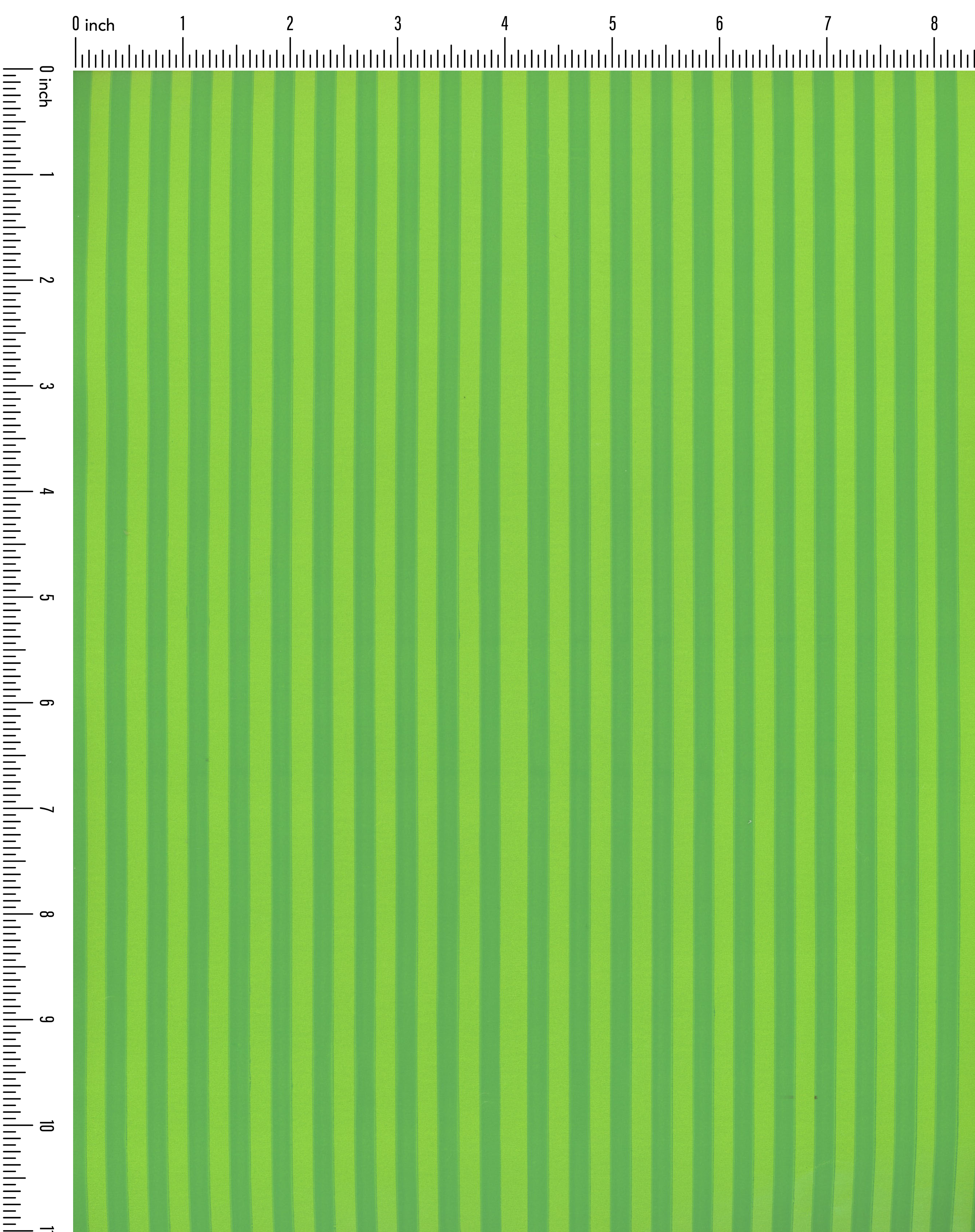 Lime Green and Grass Green Stripe Vintage Paper